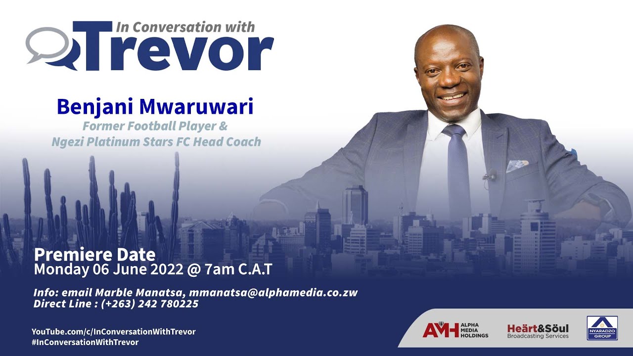 Benjani Mwaruwari, Former Football Player & Ngezi Platinum FC Head Coach In Conversation With Trevor