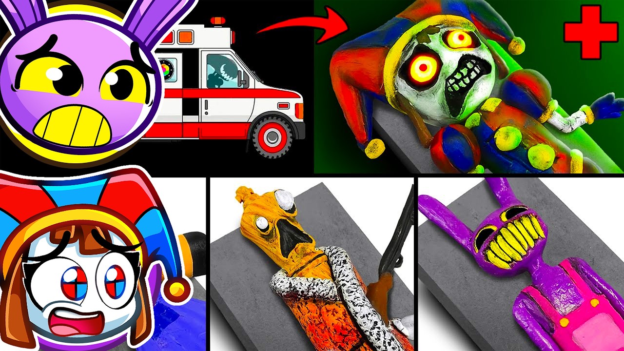 Jax e Pomni REAGEM ao HOSPITAL do Circo digital
