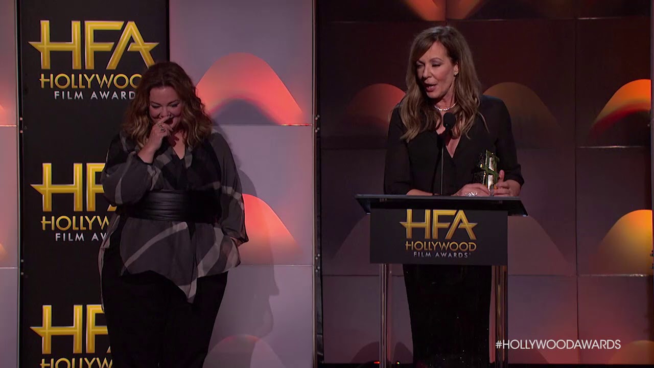 Allison Janney Acceptance Speech for Hollywood Supporting Actress - HFA 2017