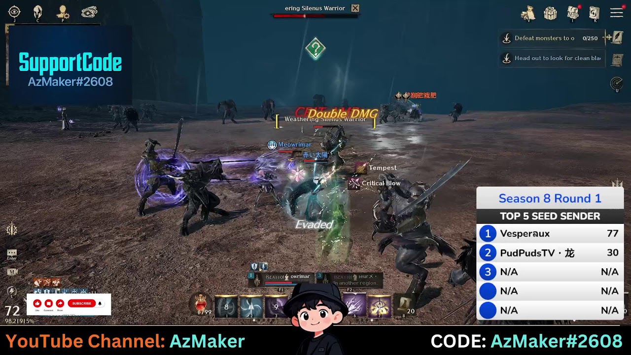 NIGHT CROWS 🔴 LIVE  | Legendary Skill Book Farming⚔️