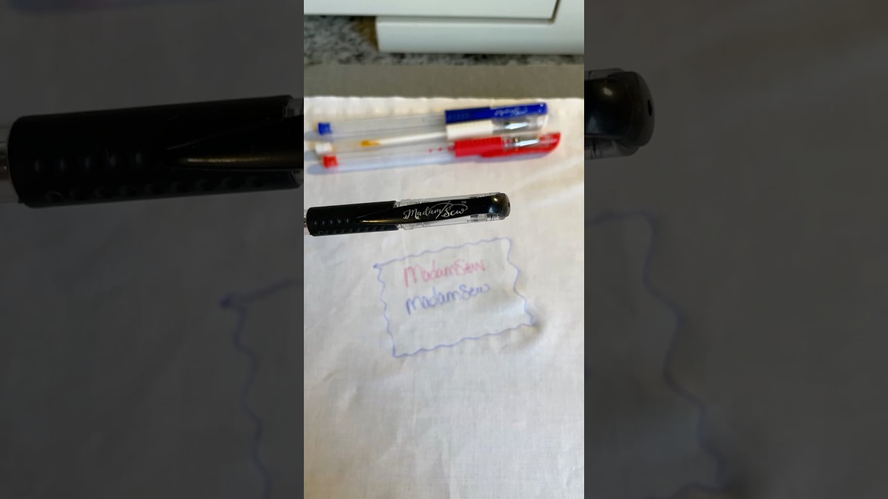 Madam Sew Heat Erasable Fabric Marking Pens Review | Best Sewing & Quilting Markers with Refills!