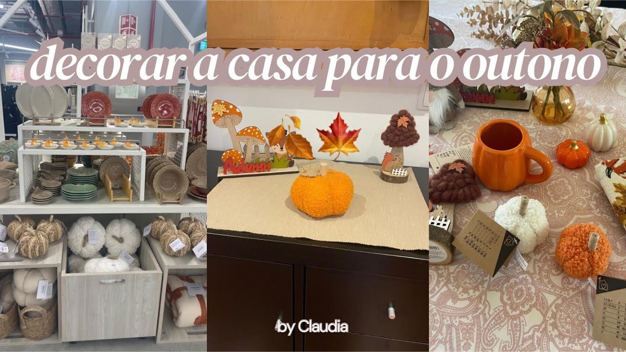 Decorar a Casa para o Outono🍂🍁