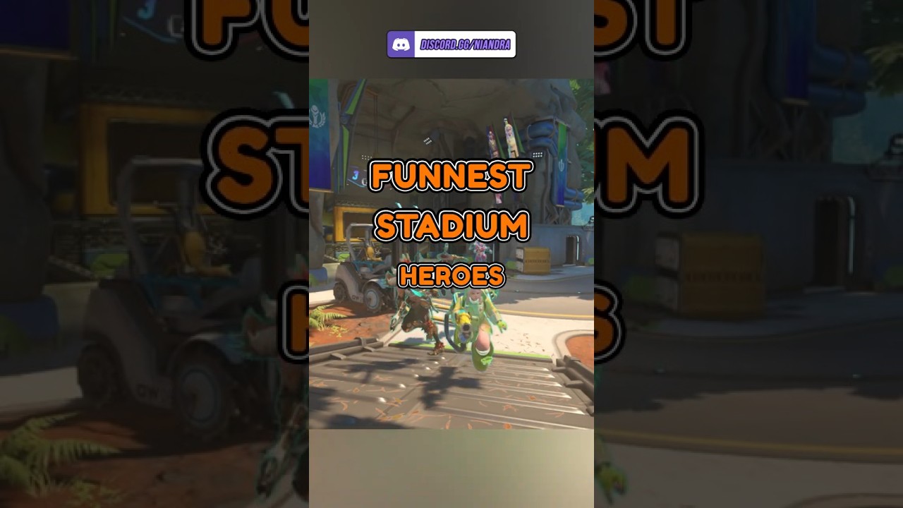 САМЫЕ ЗАБАВНЫЕ ГЕРОИ СТАДИОНА В OVERWATCH 2 