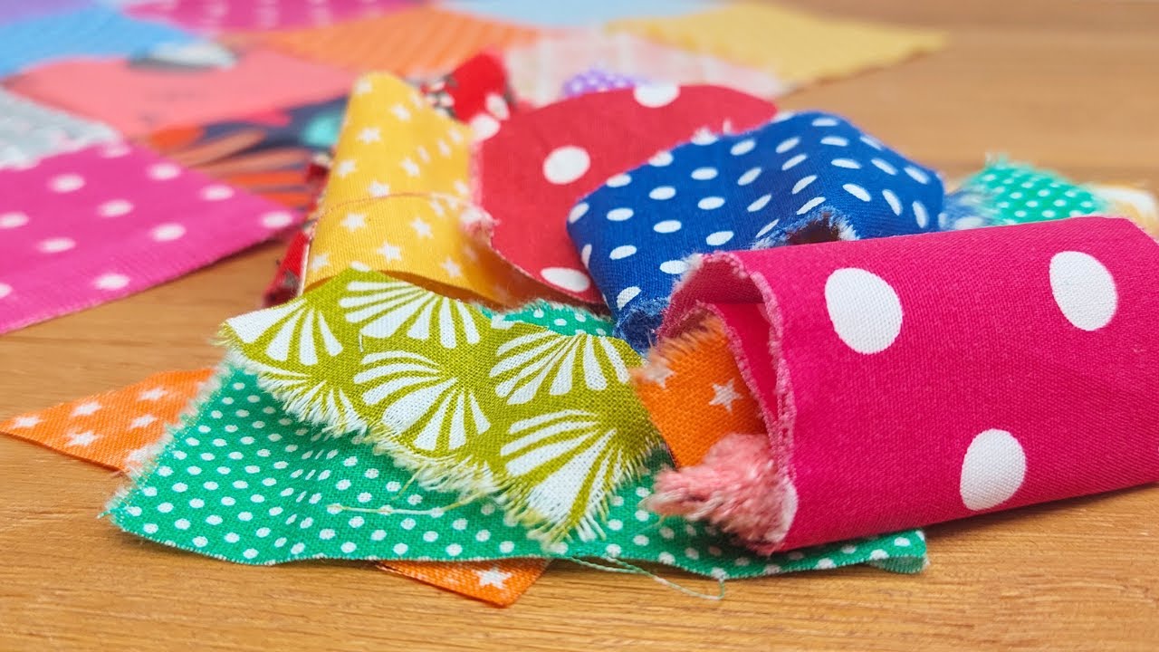 Bye Bye Scraps! How to Use All Your Leftover Scraps (Even the Tiny Ones)