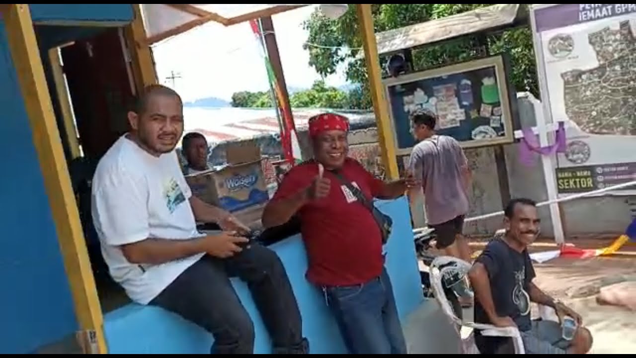 PEMASANGAN UMBUL UMBUL PHBG JEMAAT GPM SUMBER KASIH 2023