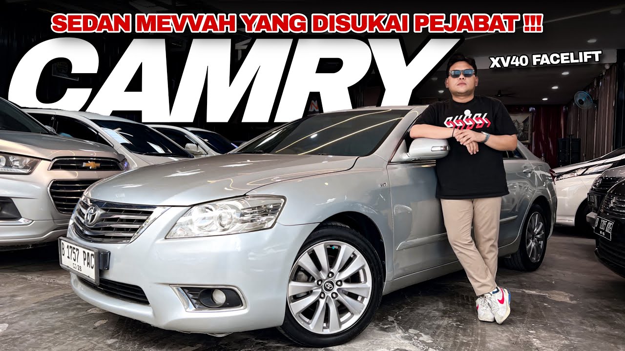 CAMRY FACELIFT YANG SUKA DIPAKE MENTERI HARGANYA SEKARANG KAYA LCGC !!! XV40 TAHUN 2010