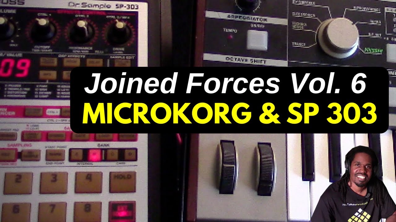 Microkorg и Sp 303 | Как синхронизировать