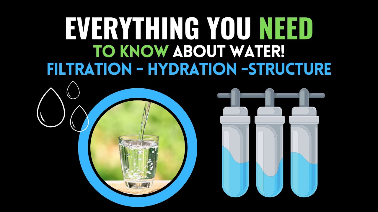 How to Filter, Structure, and Upgrade Your Water. Everything You Need to Know for Healthy Hydration!