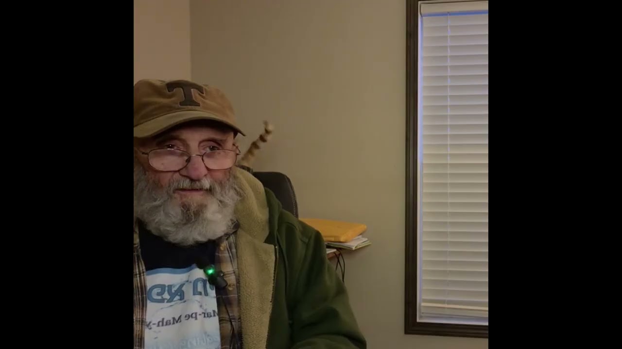 Dad's 1st recorded testimony