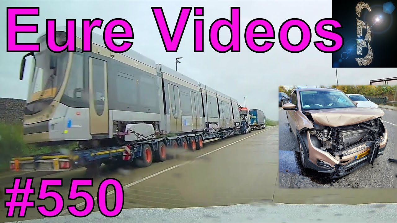 Eure Videos #550 - Dashcam - Vorfahrt nehmen - Rausziehen ohne gucken - Ausbremsender Porsche
