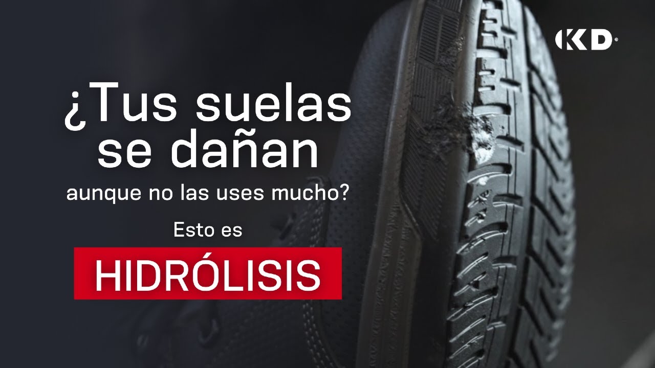 Hidrólisis en el calzado
