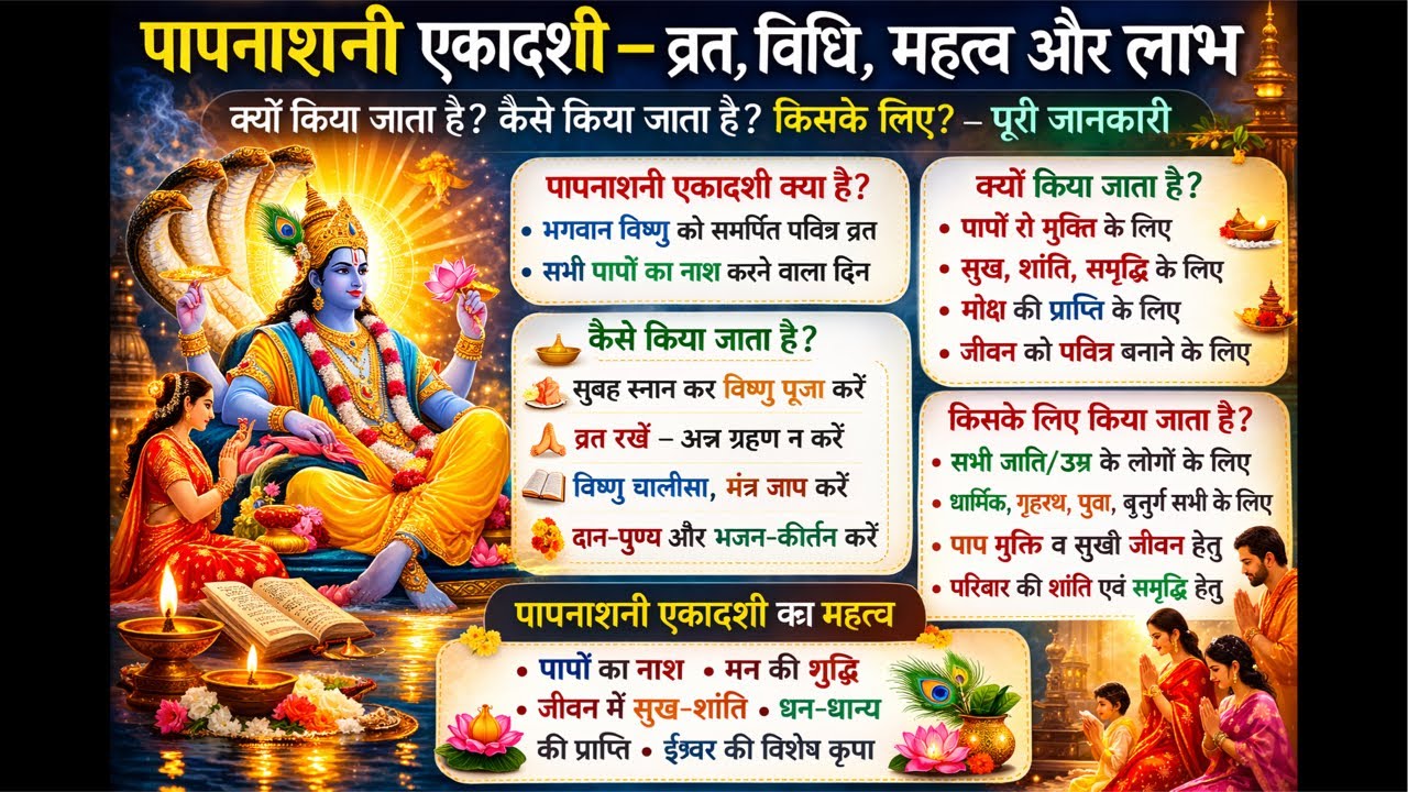 पाप नाशिनी एकादशी की हार्दिक शुभकामनाएँ 🙏॥ व्रत, विधि और लाभ 🙏॥#live  #streaming #livestreaming 💫