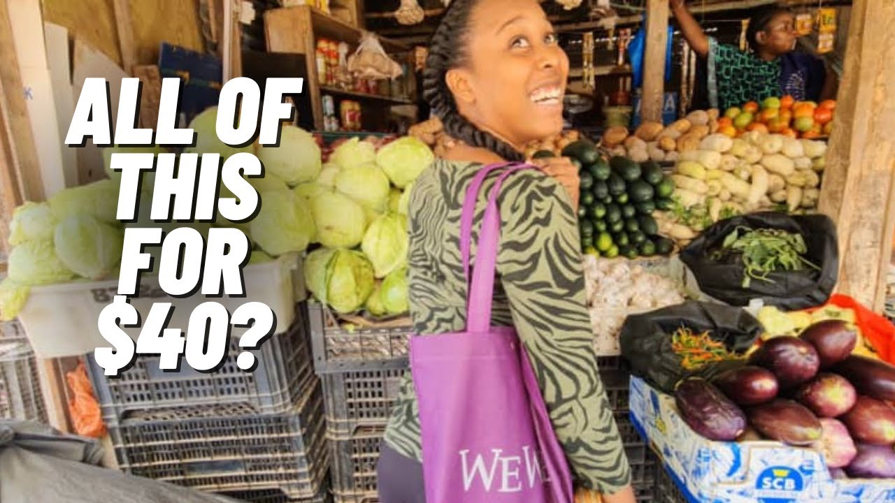 What $40 Can Get You In A Gambian Market | Live In Gambia On A Budget