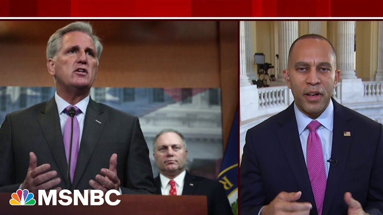 House GOP civil war is hurting the American people, says Rep. Jeffries