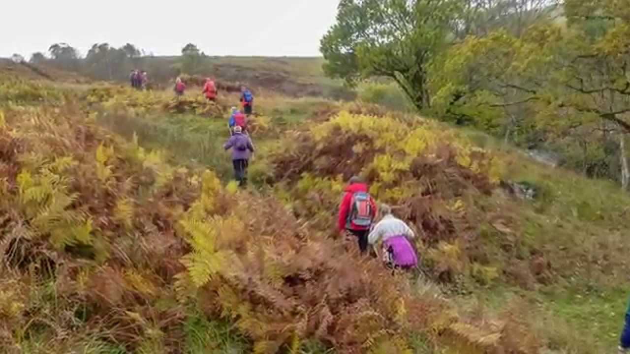 Ayr & Dist Rambling Club, Kendoon,  SUW Circular, Polmaddie Oct 18th 2014