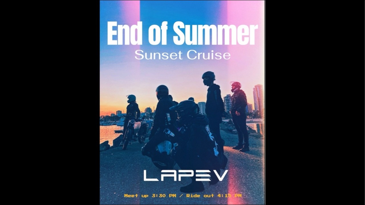 🔴 LIVE LAPEV Sunset Cruise Electric Bike Group Ride - Los Angeles, CA - 8/30/26