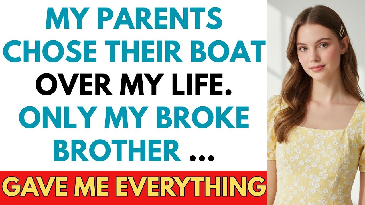 My Parents Chose Their Boat Over My Life. Only My Broke Brother Gave Me Everything...