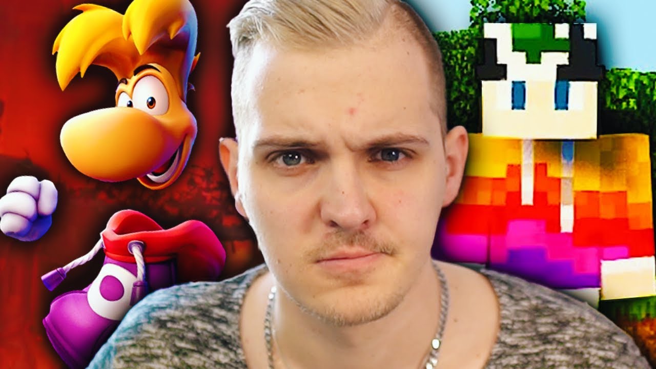 Huebis erstes Rayman Legends Playthrough + Minecraft UEberleben