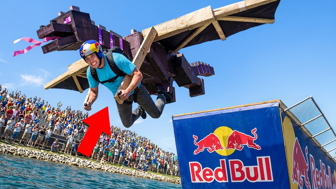 Я участвовал в соревнованиях Red Bull FlugTag...