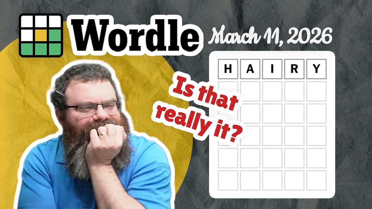 Let's be careful | Wordle #1726 (March 11, 2026)