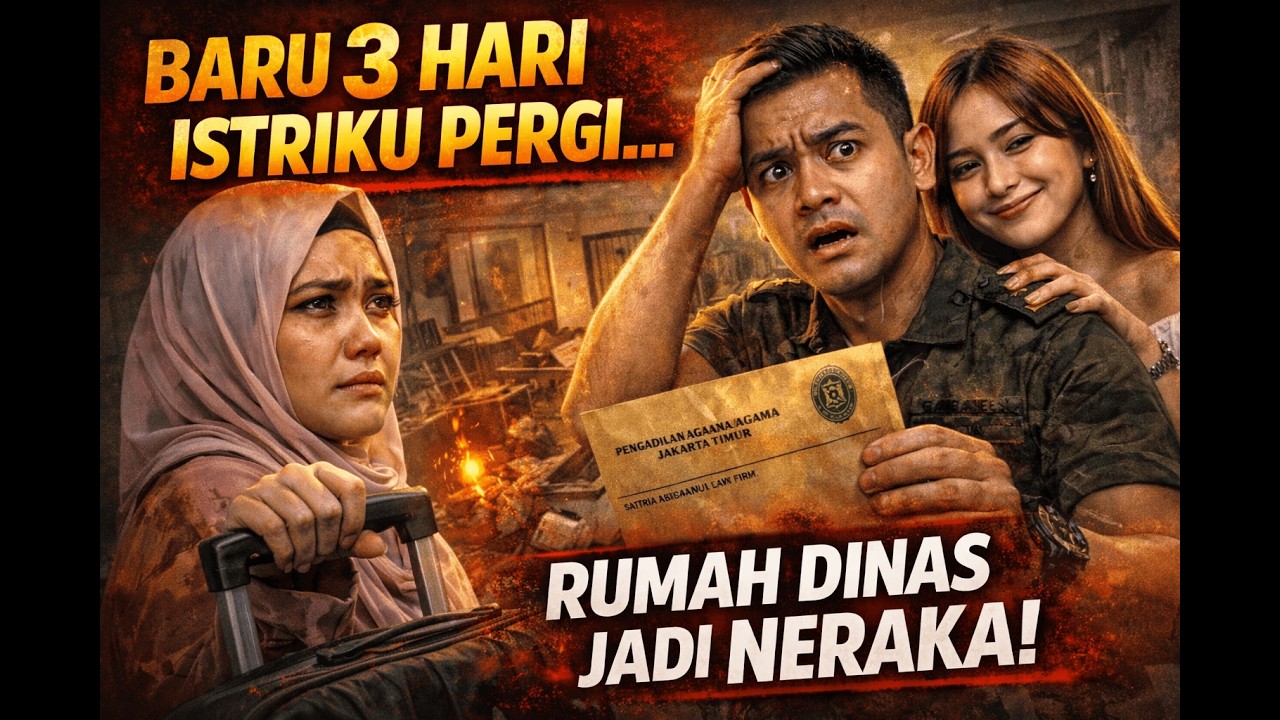 Baru 3 Hari Istriku Pergi… Rumah Dinas Jadi Neraka! (Kapten Ini Menyesal)