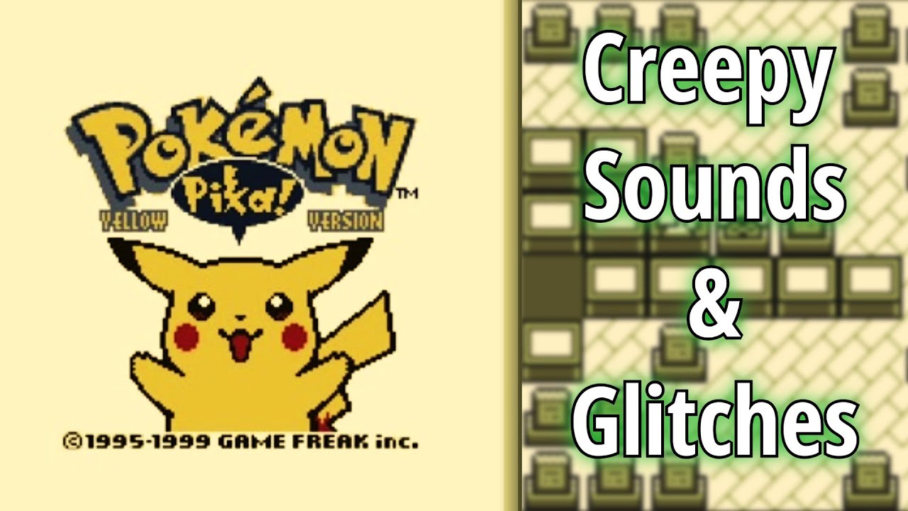 Pokémon Yellow: Creepy Sounds and Glitches