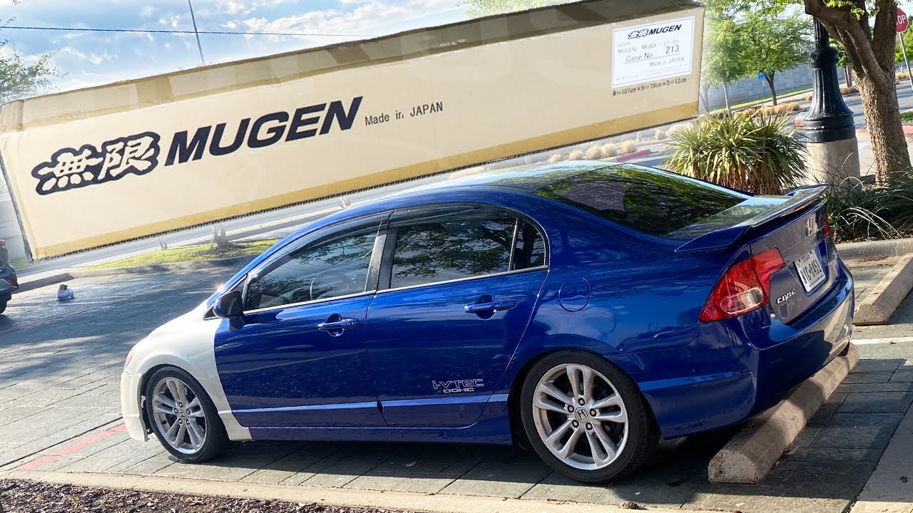 Козырьки Mugen — это просто необходимо! Установите на Civic Si 8-го поколения.