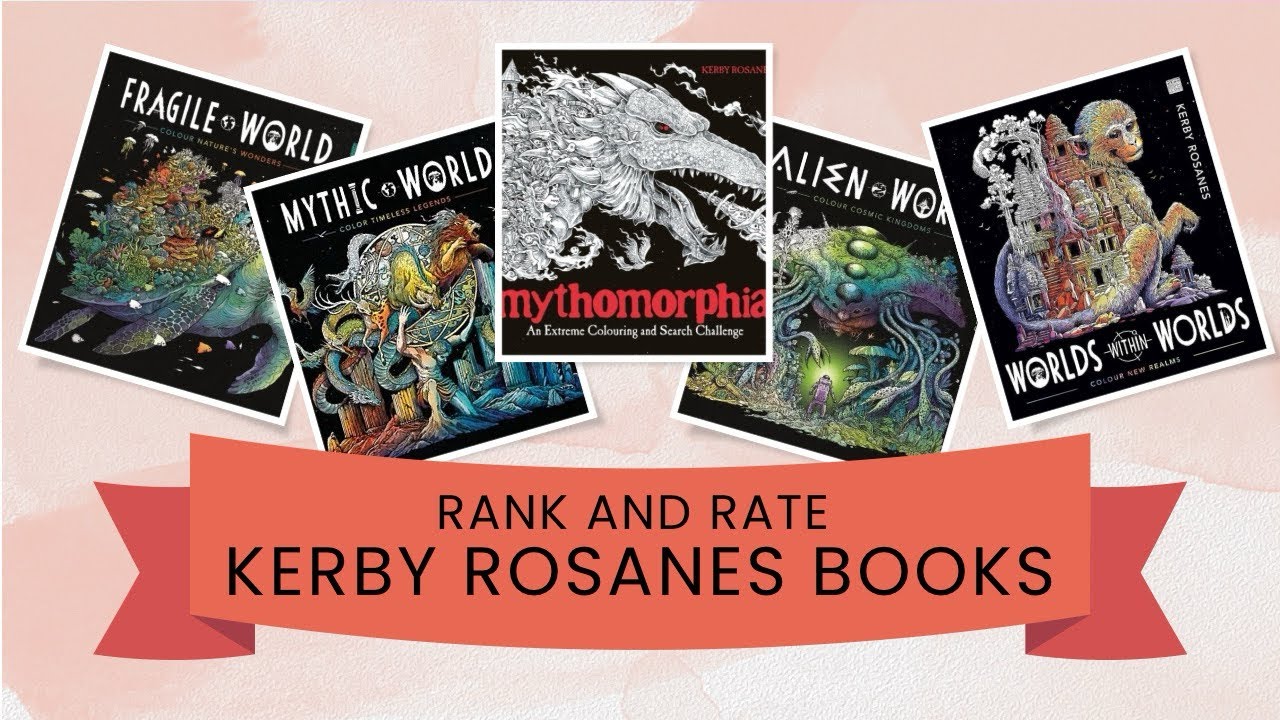 Rank and Rate - Kerby Rosanes Colouring Books