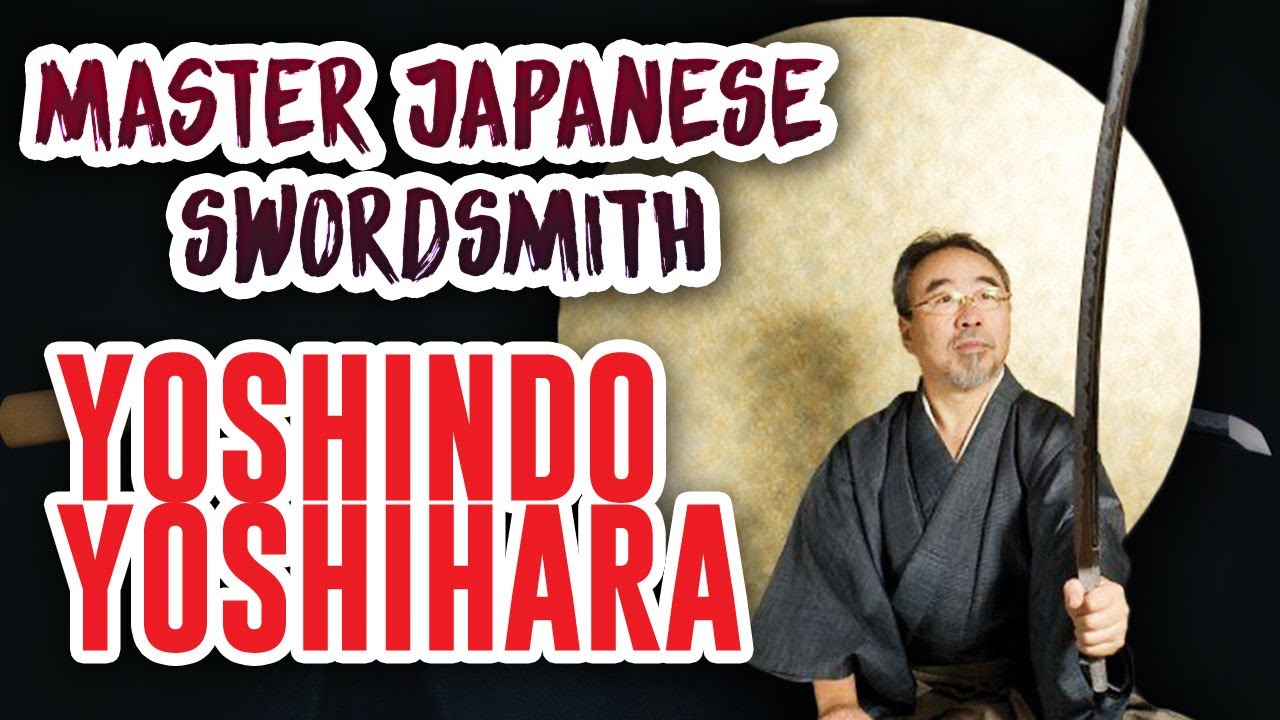 Japanese Sword Master Yoshindo Yoshihara 🇯🇵 at his Workshop in Tokyo
