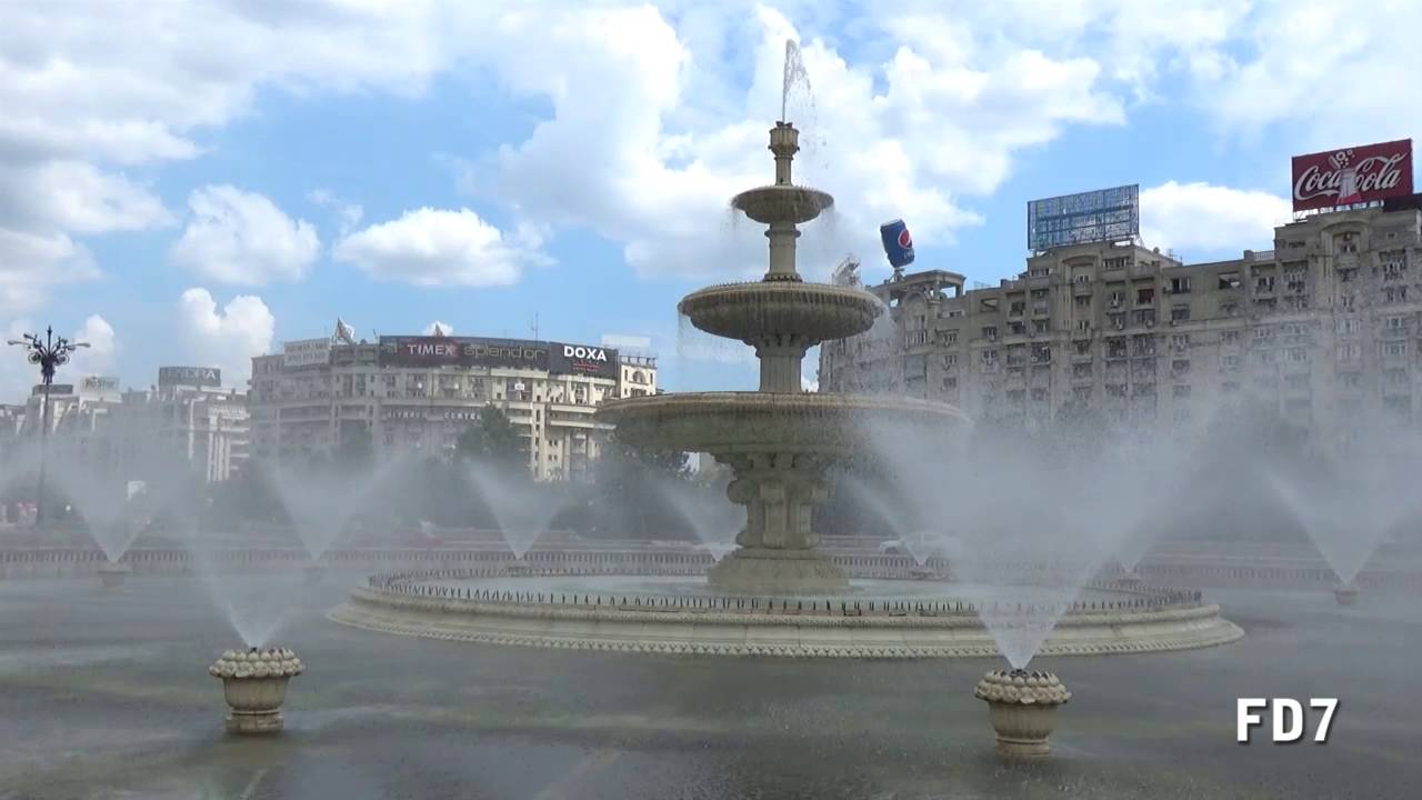 Video Test Piata Unirii / Union Square Filmed with Sony CX625 Handycam