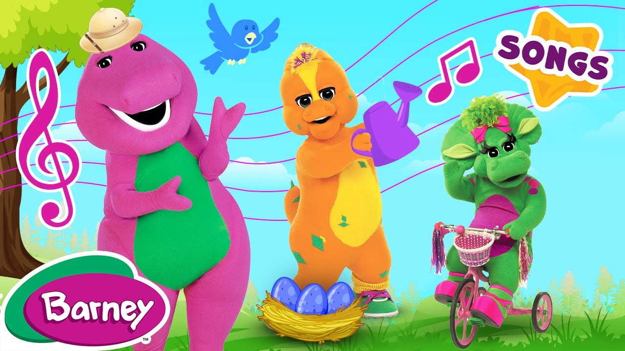 Barney - Зеленая трава растет All Around (ПЕСНЯ)