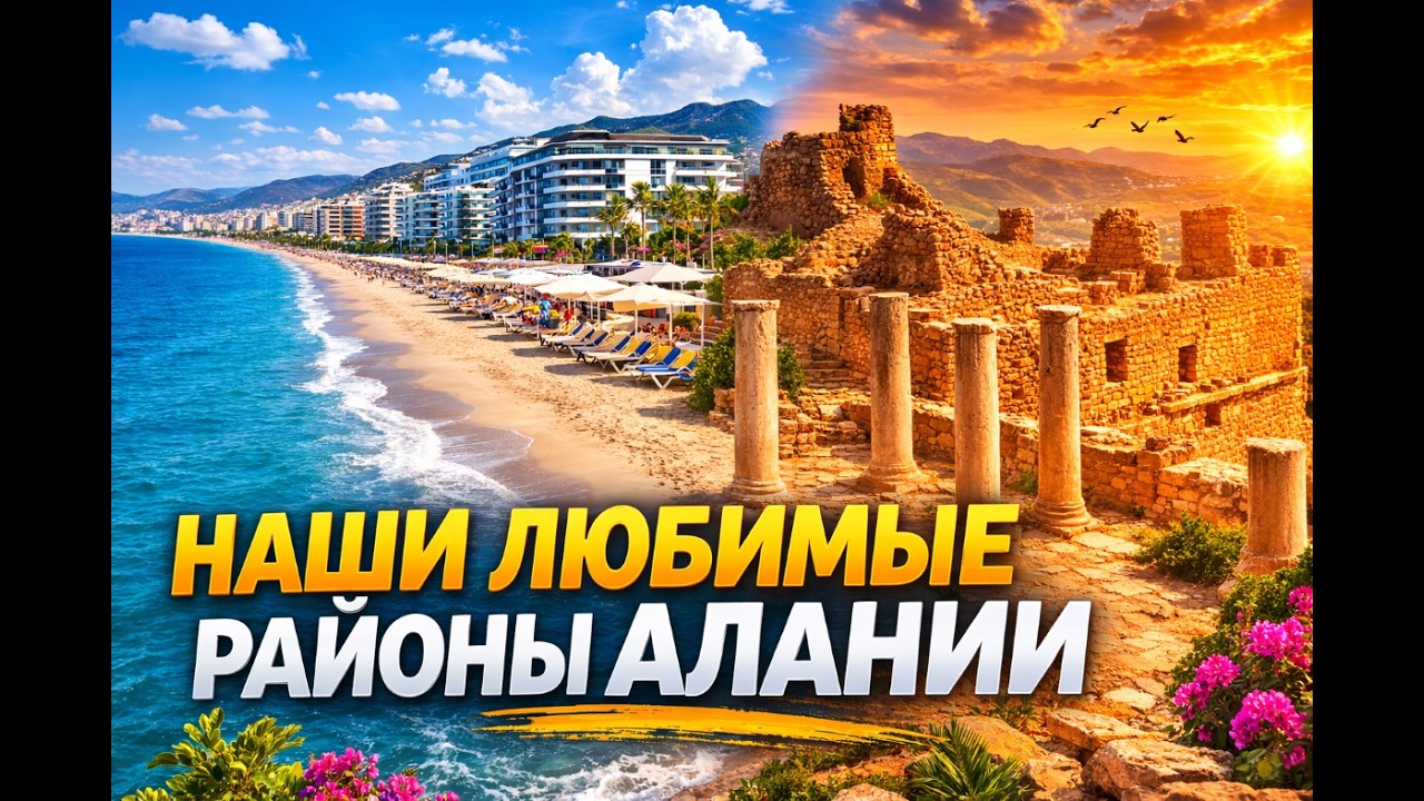 СОВРЕМЕННАЯ АЛАНЬЯ И ГОРОД 2000-ЛЕТНЕЙ ДАВНОСТИ! 😲