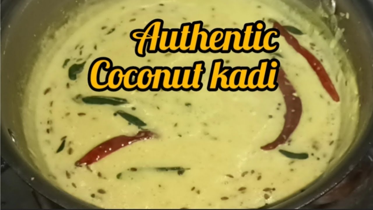 Nariyal ki kadi recipe |how to make kadi at home easily 😋 #Sajida Kitchen 