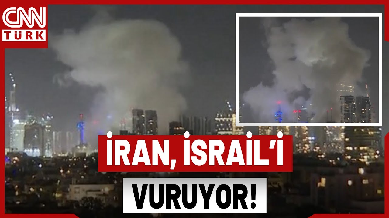 SON DAKİKA 🚨 İran, İsrail'i Vuruyor! Tel Aviv'de Herkes Sığınaklara Kaçıyor! Yüzlerce Füze...