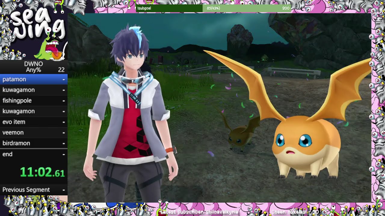 Digimon World: Next Order any% WORLD RECORD 2h 57min 37s ! (PC version)