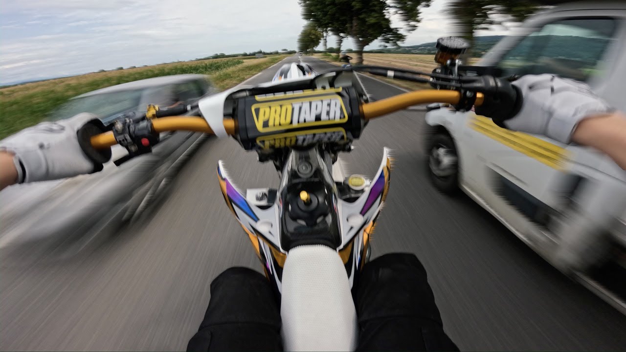 FULL THROTTLE SUPERMOTO | RAW AUDIO | SUZUKI RMZ450