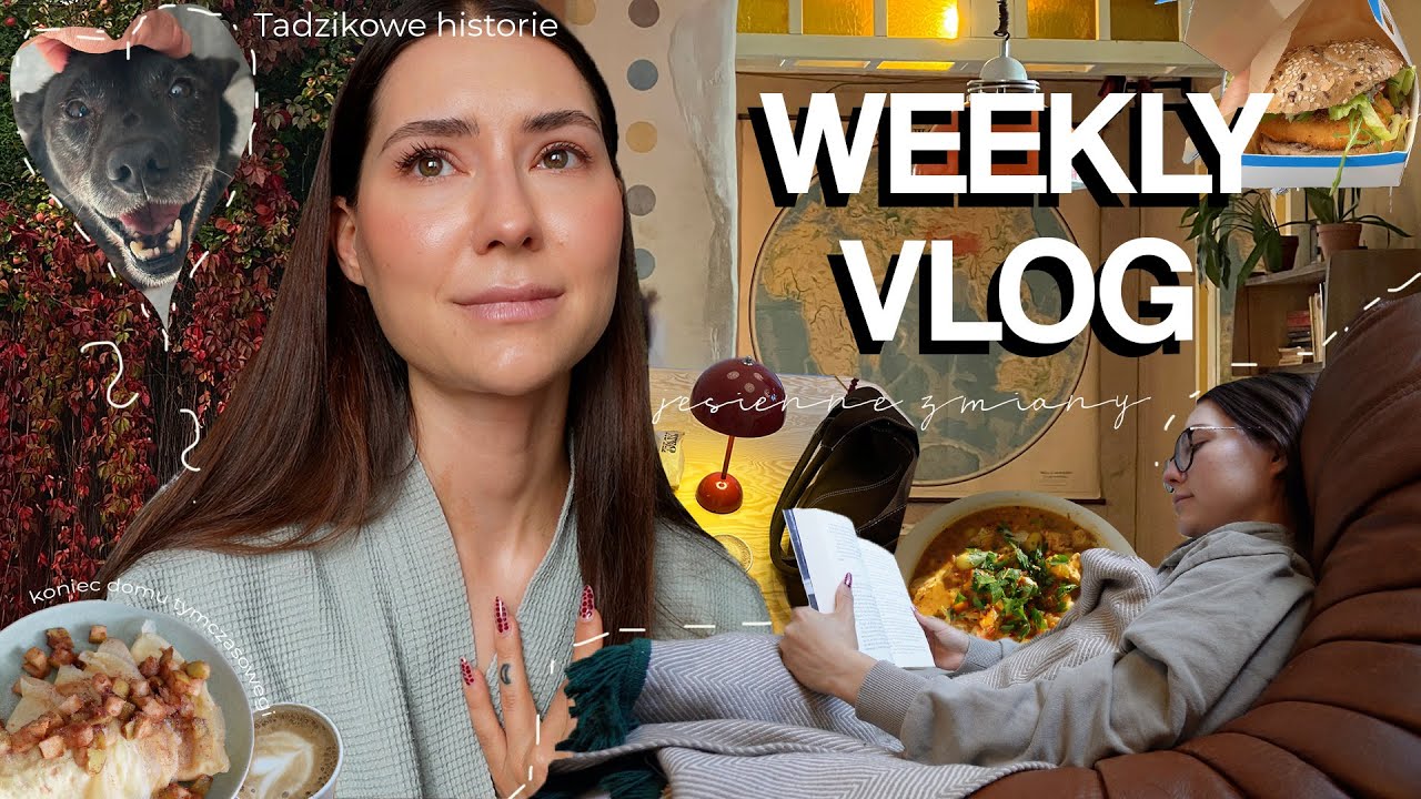 WEEKLY VLOG 🐕&zwj;🦺// Tadzik znalazł rodzinę 🥹 / pyszna jesienna zupa 🥘 / emocje, stresy i wzrusze //