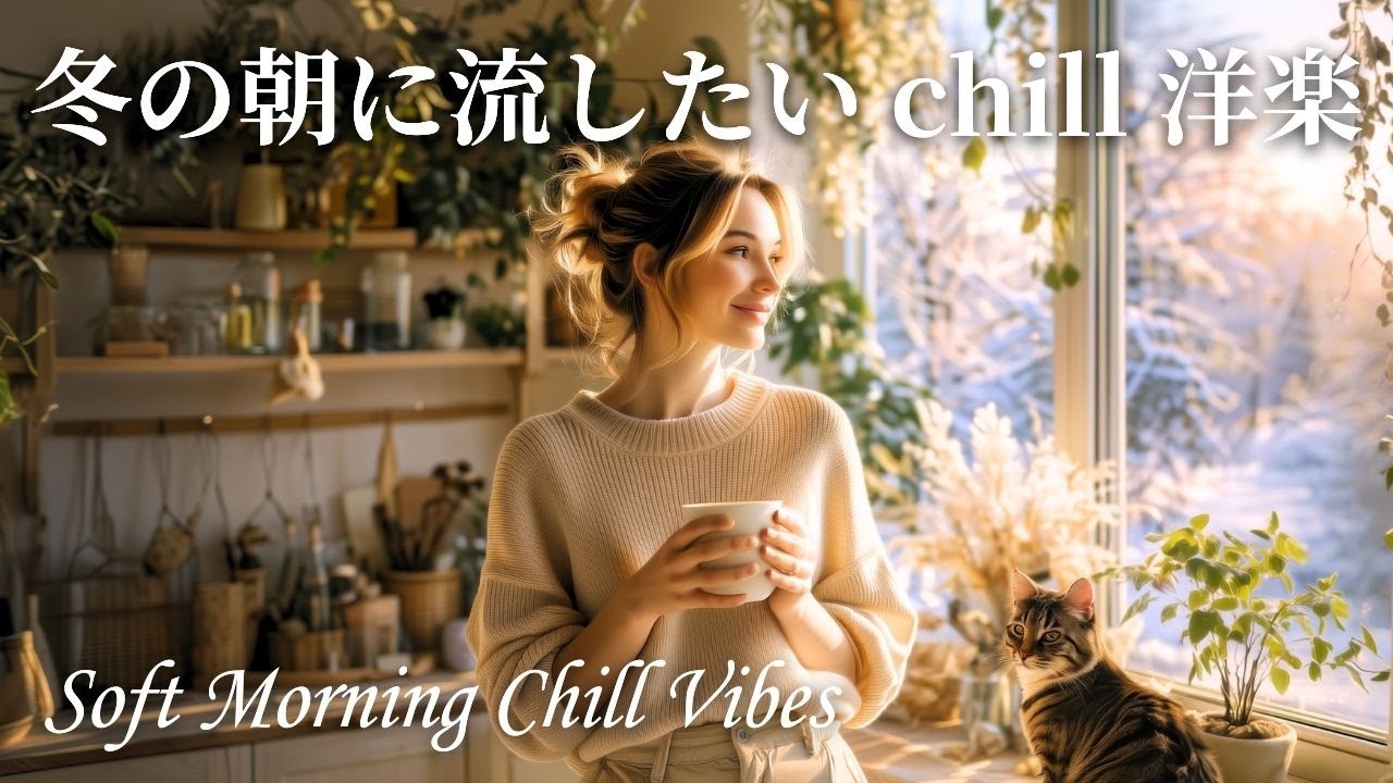 【Playlist】心がゆっくり目覚める☀️冬の朝のChill洋楽｜作業用BGM｜Chill & Relax｜Cozy Playlist