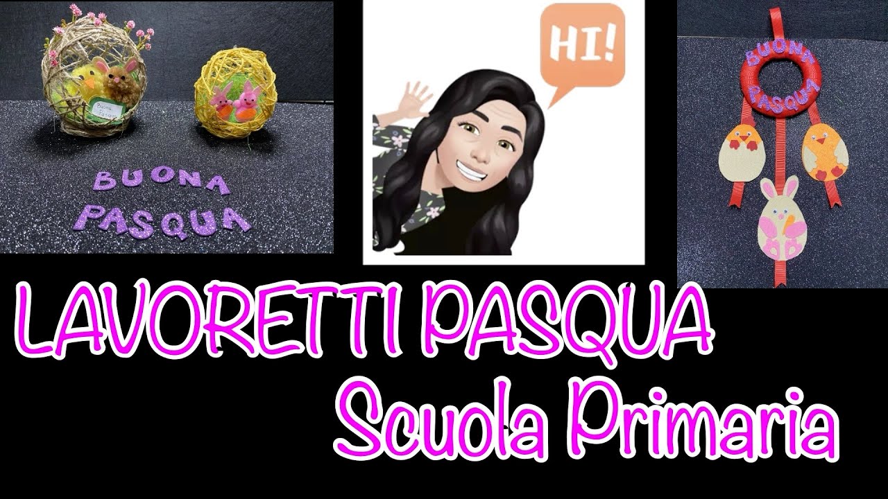 Lavoretti di Pasqua idee da realizzare a casa e a scuola SCARICA I DISEGNI IN PDF