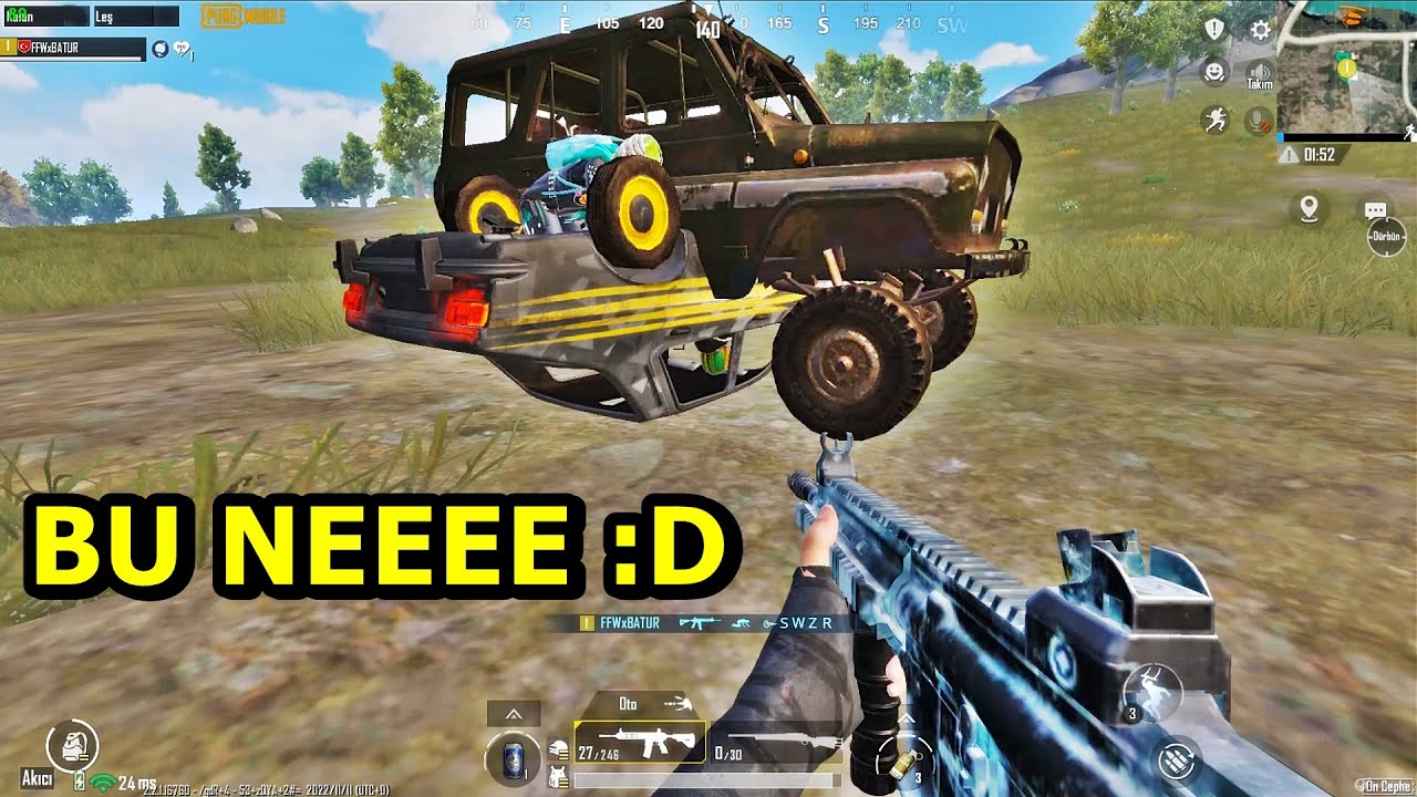 ÖLÜMÜNE KAFA ATTIM ! MÜTHİŞ MAÇ ONE MAN SQUAD PUBG MOBİLE