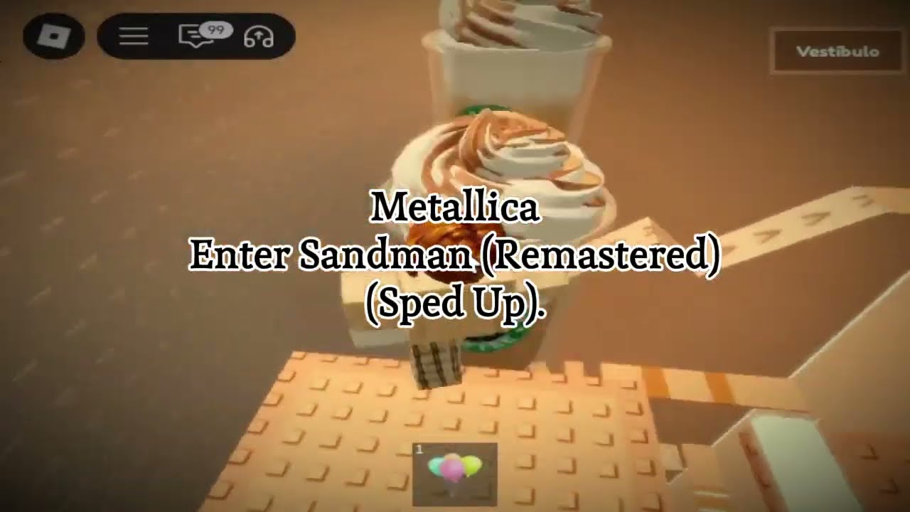 Roblox | Metallica - Enter Sandman (Remastered) (Sped Up).