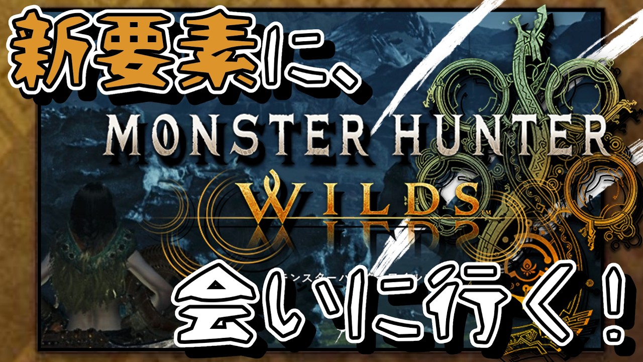 【モンハンワイルズ】新要素はどこだ！【配信】