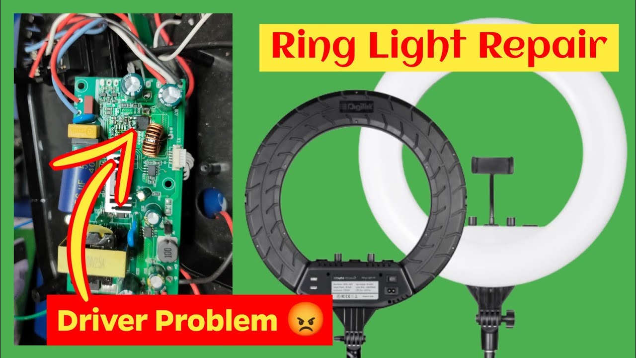 Digitek 60W Ring Light Repair | DRL-18H