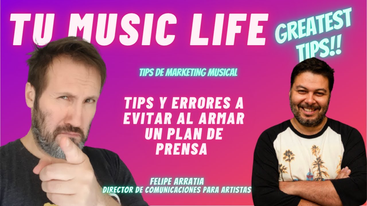 Tips de marketing musical 2020: Cómo armar un plan de prensa