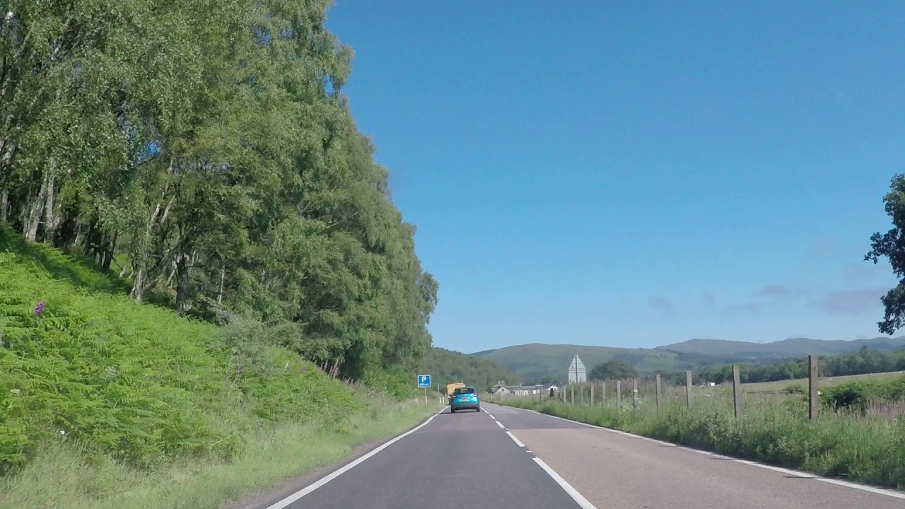 Scotland by Road - Highlands - Garve and Loch Garve