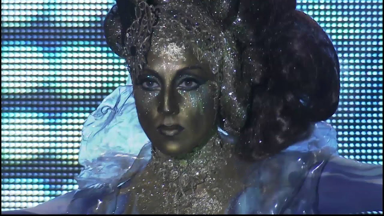 Desfile Bodypainting en STS Beauty Barcelona 2016. La creación según Stick Art Studio