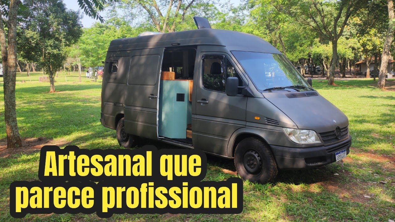 Tour nessa Sprinter 313 motorhome linda demais!