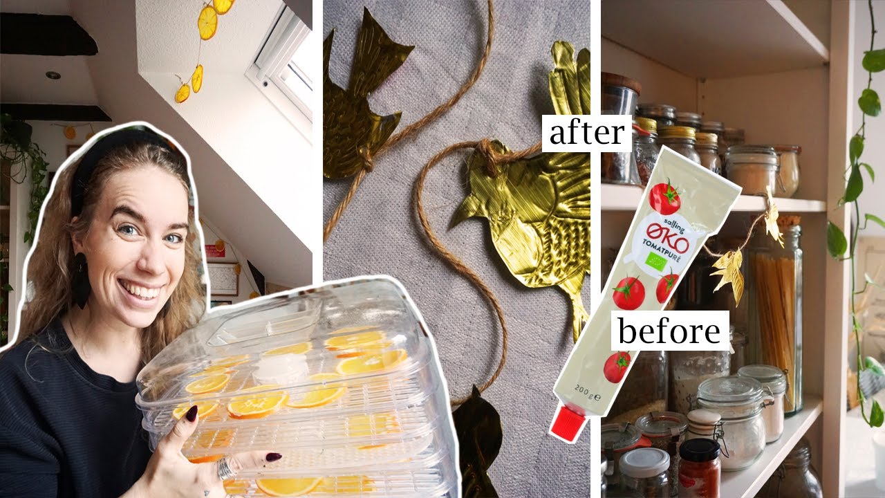 let's make zero waste holiday decor (from garbage)