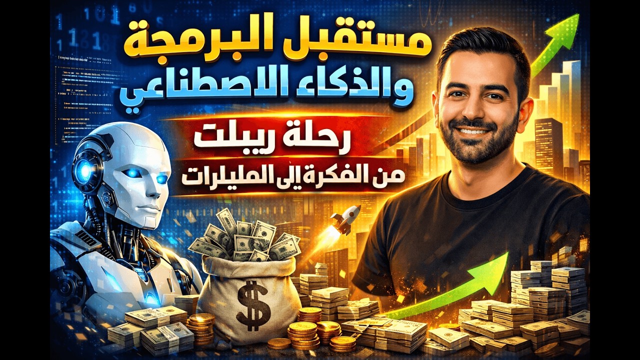 مستقبل البرمجة والذكاء الاصطناعي: رحلة ريبلت من الفكرة إلى المليارات🚀
