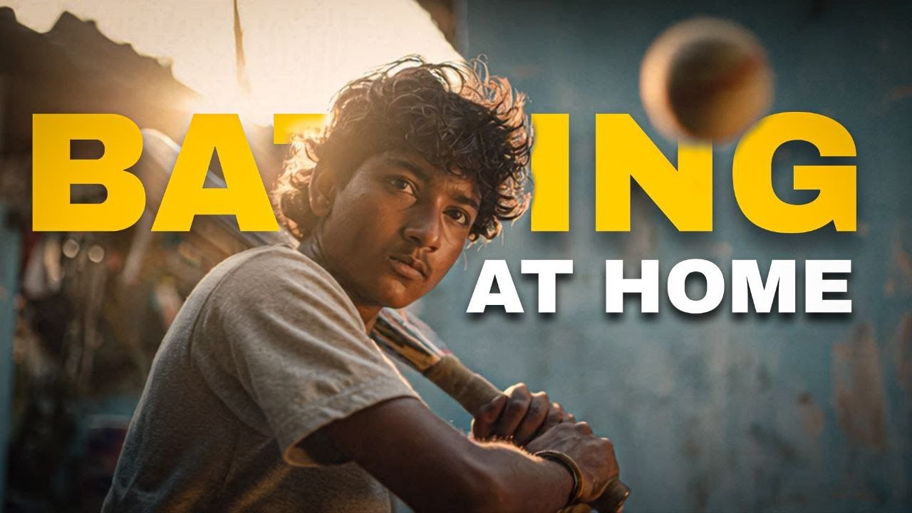 How to Train Like a Pro Alone at Home (Cricket Batting Secrets)